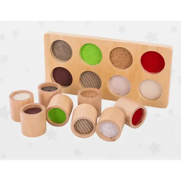 لعبة المواد الحسية الخشبية مونتيسوري