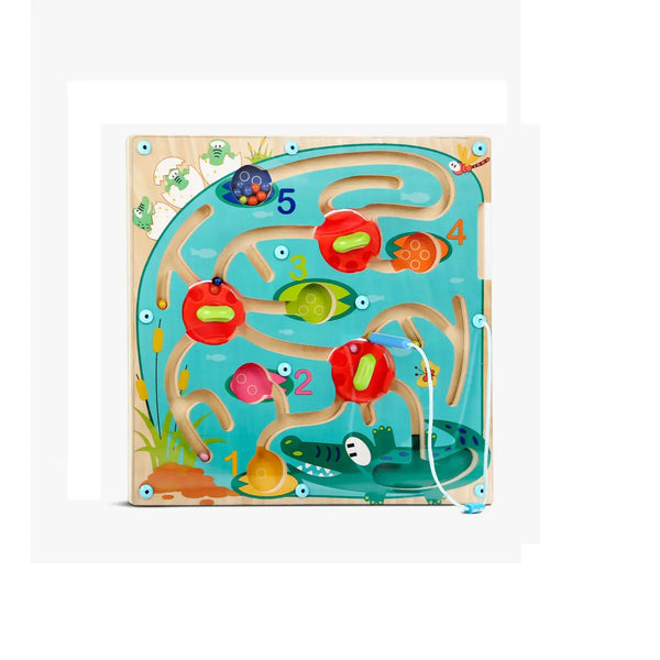 لغز متاهة التمساح الخشبي