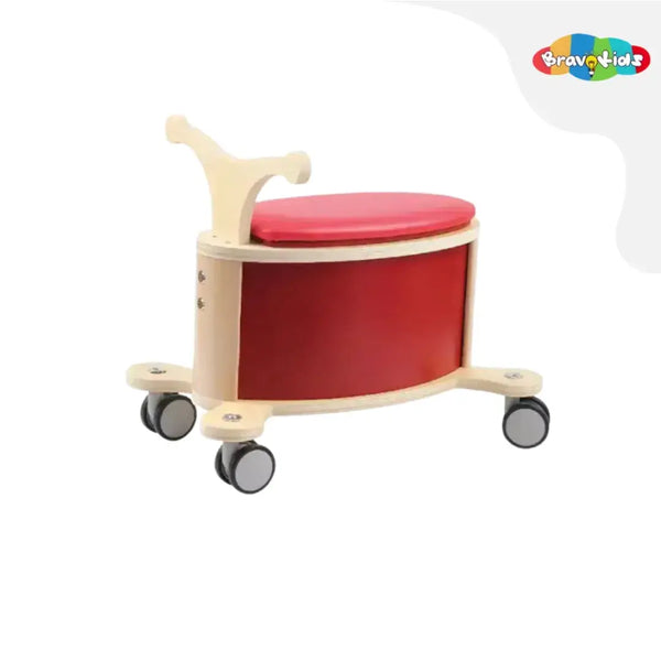 أوديس لعبة التوازن متعددة الوظائف - ركوب ولف باللون الأحمر