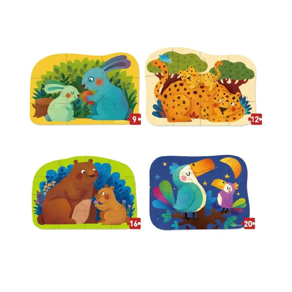 ميدير لغز الحيوانات الأم وصغيرها ليفل 2 2.5 سنوات فما فوق